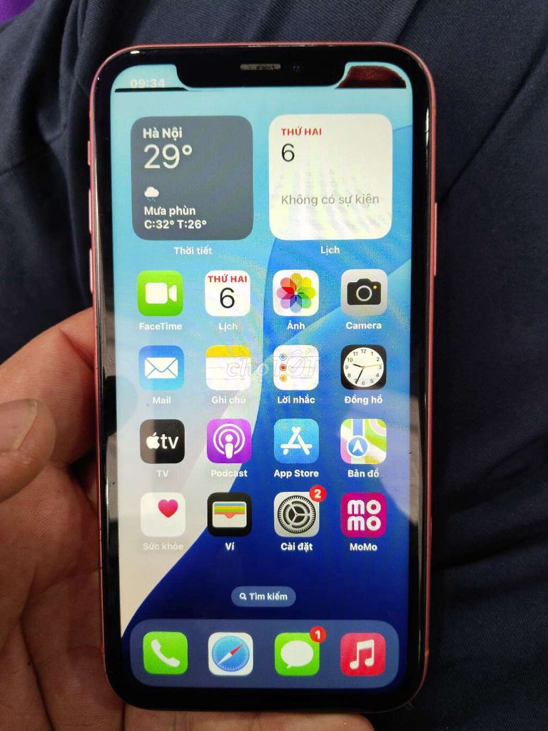 Apple iPhone XR 64GB Đỏ Đã sử dụng. Mua bán Điện thoại tại Huyện Trực Ninh Nam Định được đăng bởi Hung  hình 1