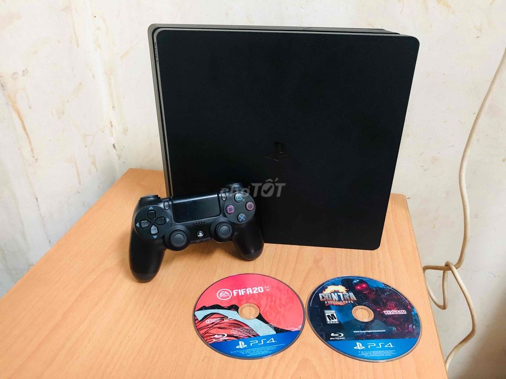 COMBO PS4 SLIM 2218B 2 GAME CONTRA + FIFA 20