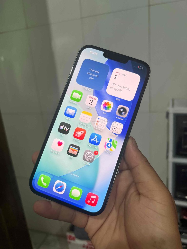 Apple iPhone 13 Pro Max 128GB Xanh Đã sử dụng. Mua bán Điện thoại tại Huyện Châu Thành Tiền Giang được đăng bởi Mua bán dt  hình 1
