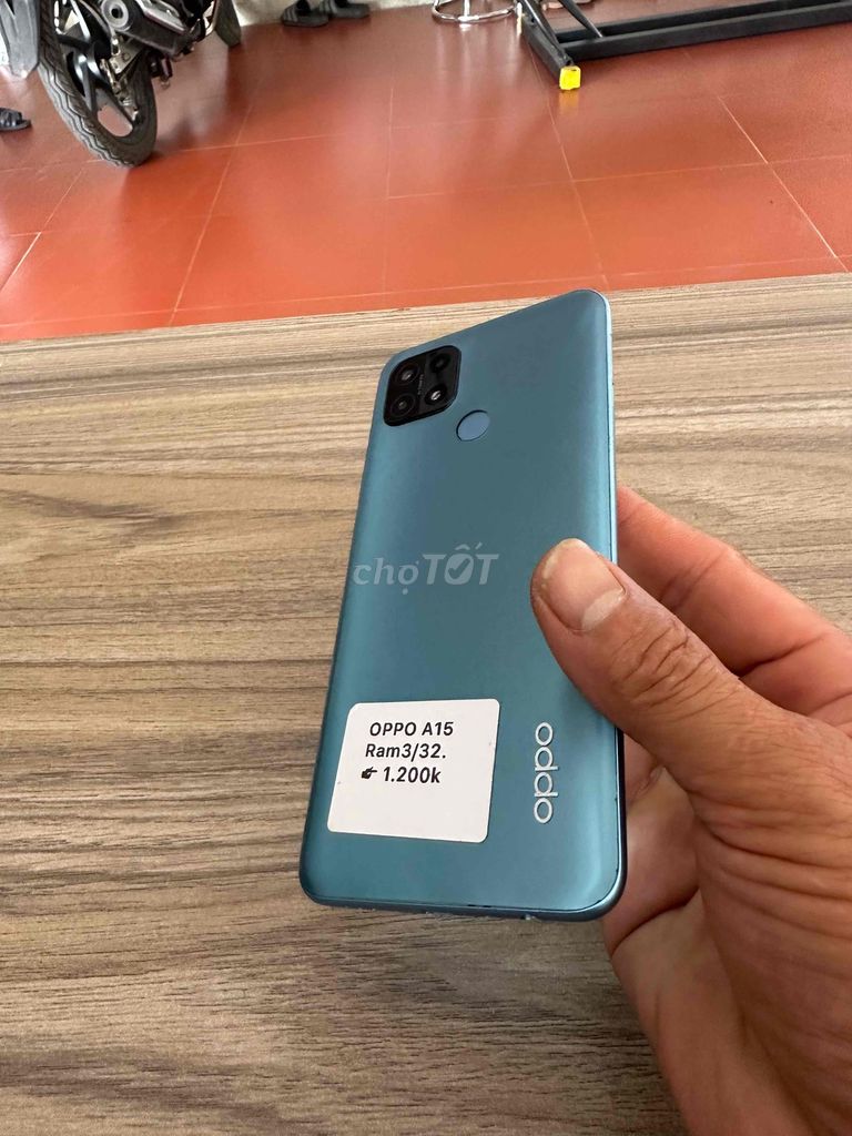 Oppo A15 32GB Xanh Đã sử dụng. Mua bán Điện thoại tại Huyện Hớn Quản Bình Phước được đăng bởi Bé Nhi hình 1