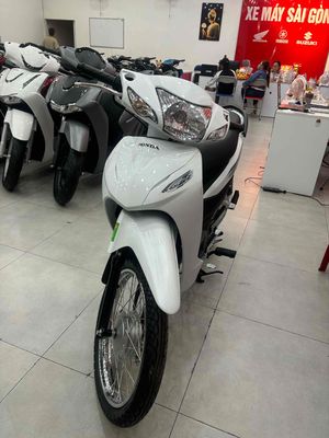 Honda Wave Alpha 110 Trắng Mới