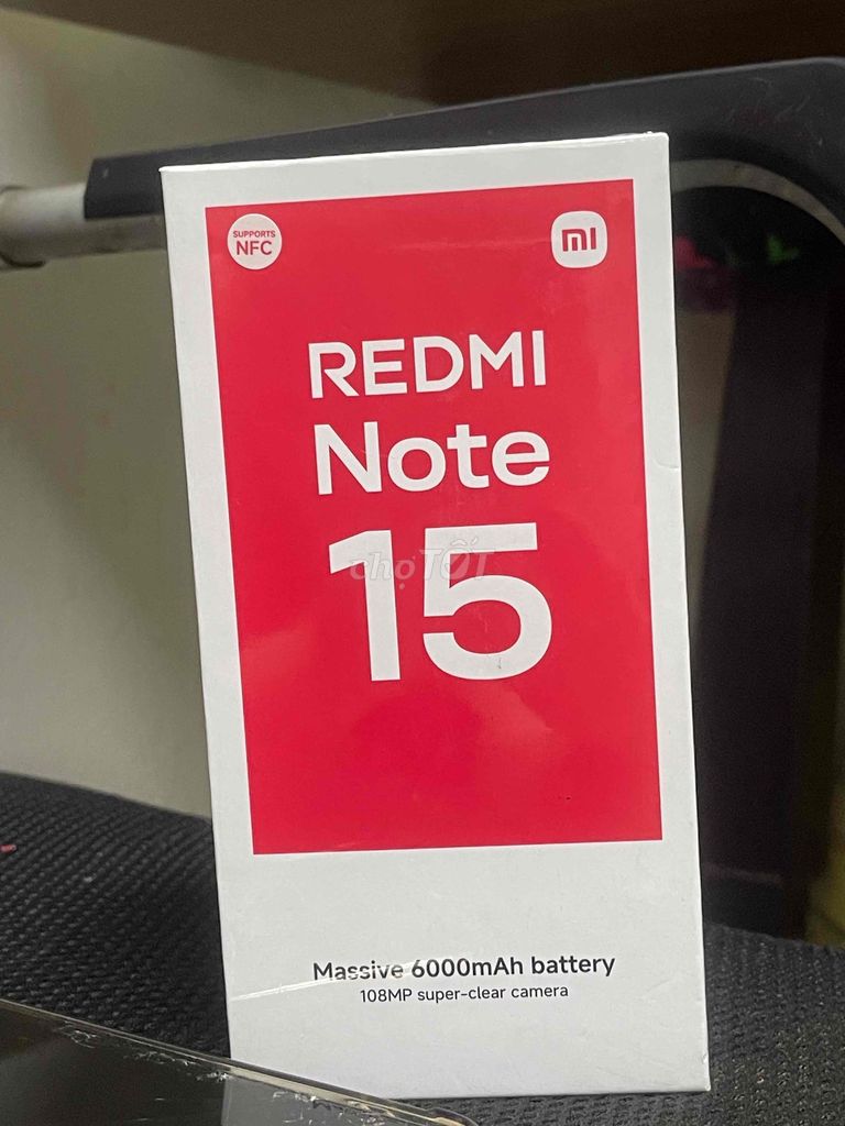 Xiaomi Redmi Note 15 128GB Đen. Mua bán Điện thoại tại Thành phố Thủ Đức Tp Hồ Chí Minh được đăng bởi tường vy  hình 1