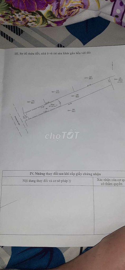 Bán nhà mặt tiền đường Ven Bãi