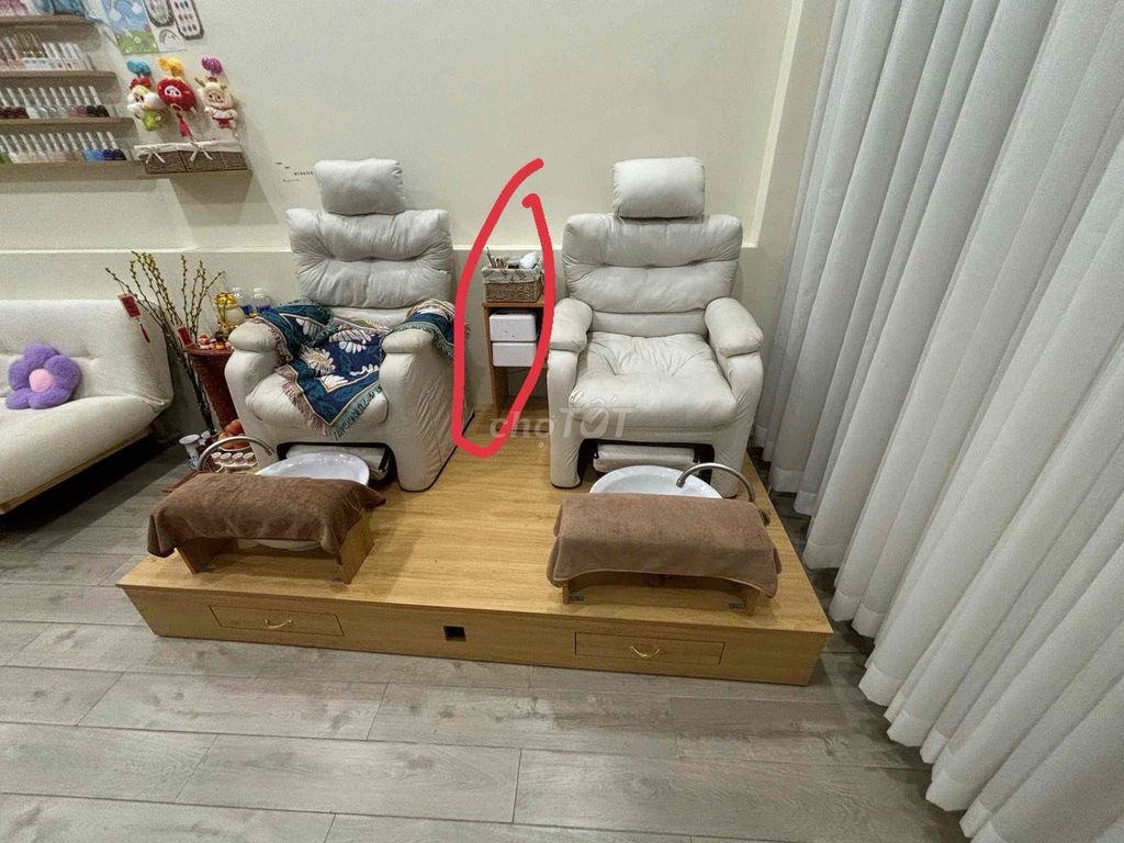 Ghế nail vải đa năng. Mua bán Đồ chuyên dụng, Giống nuôi trồng tại Thành phố Thủ Đức Tp Hồ Chí Minh được đăng bởi TRANG NGUYEN hình 1