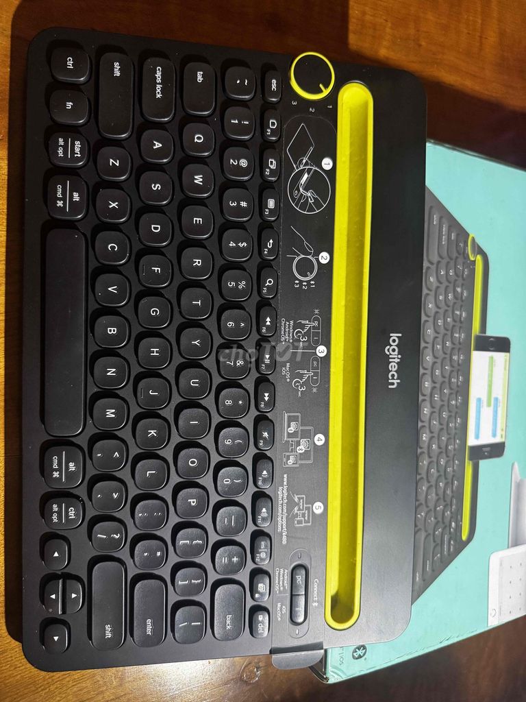 Bàn phím Logitech K480 Đen Mới. Mua bán Phụ kiện (Màn hình, Chuột...) tại Huyện Châu Thành Sóc Trăng được đăng bởi Mr Nhân hình 1