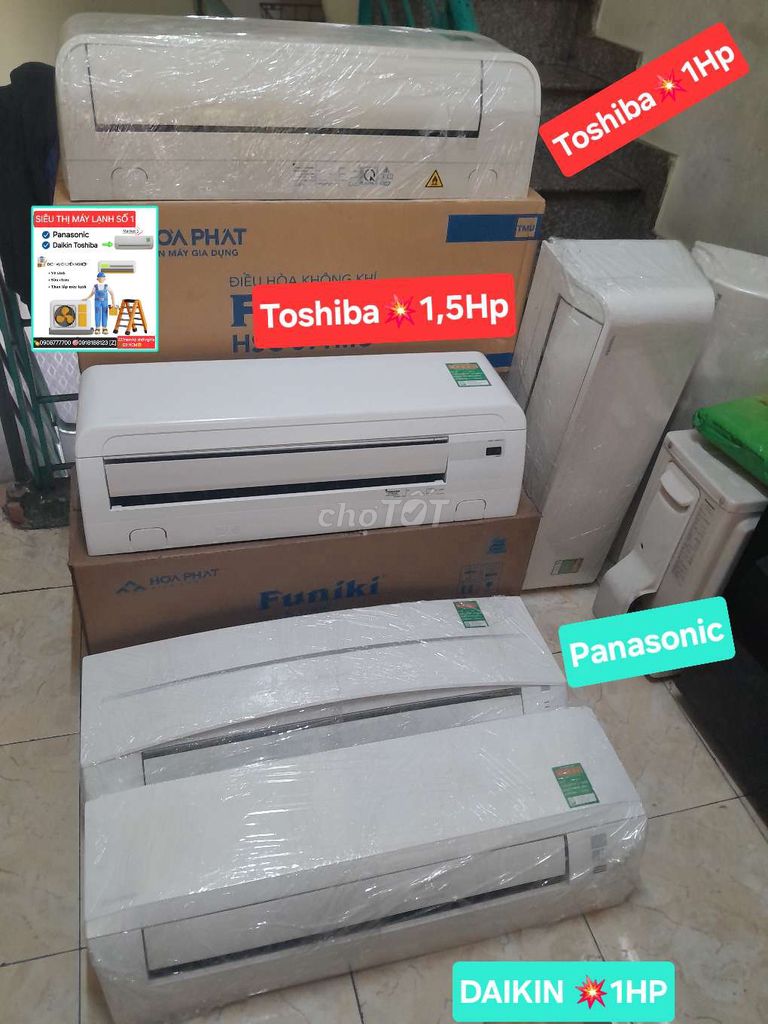 Panasonic lạnh tốt ít hao điện, zin100% siêu bền. Mua bán Máy lạnh, điều hoà tại Quận 3 Tp Hồ Chí Minh được đăng bởi PanasonicDaikinToshiba hình 1