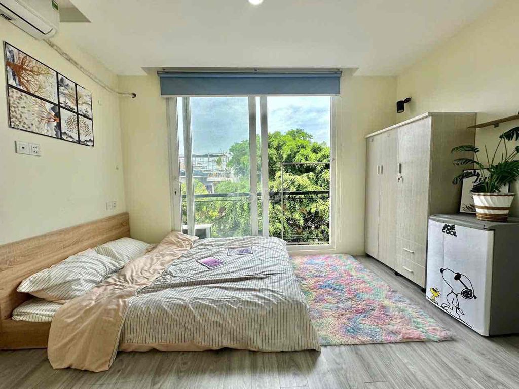 CHO THUÊ CĂN HỘ 30m2 BAN CÔNG THOÁNG MÁT GẦN CÔNG VIÊN LÀNG HOA GV