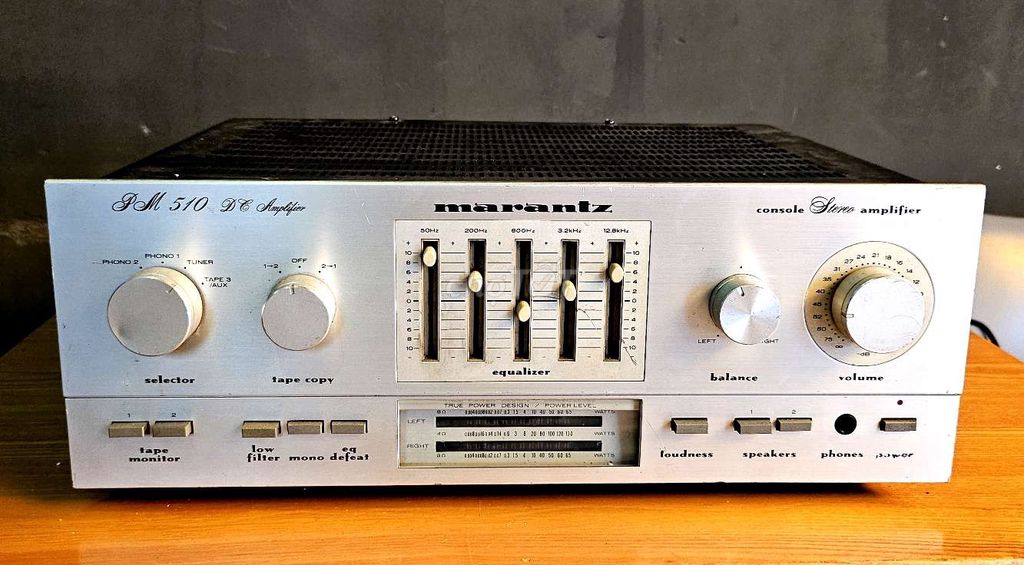 Ampli Marantz PM510-DC Bạc. Mua bán Tivi, Âm thanh tại Quận Tân Phú Tp Hồ Chí Minh được đăng bởi tran du hình 1
