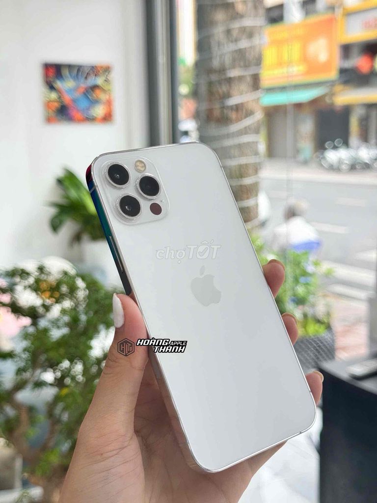 12 Pro 256GB trắng. Có trả góp, kể cả nợ xấu.. Mua bán Điện thoại tại Thành phố Mỹ Tho Tiền Giang được đăng bởi Hoàng Thành Apple hình 1