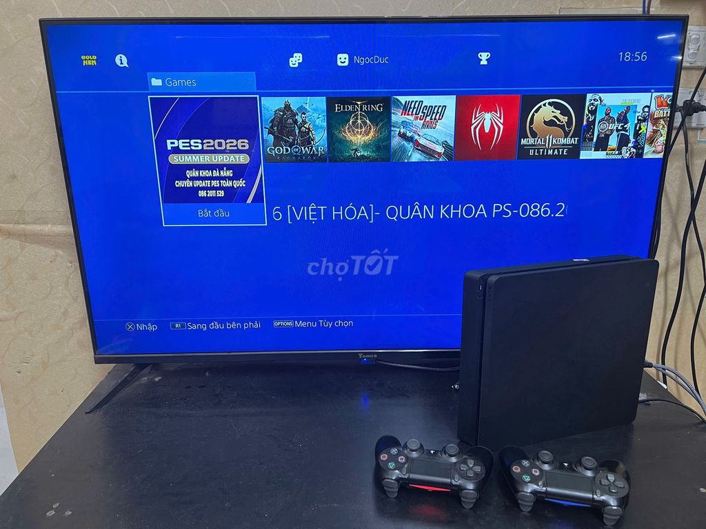 Máy chơi game Sony PS4 Slim 1TB Đen HẮC ÁM. Mua bán Thiết bị chơi game tại Quận Đống Đa Hà Nội được đăng bởi Tú Dybala hình 1
