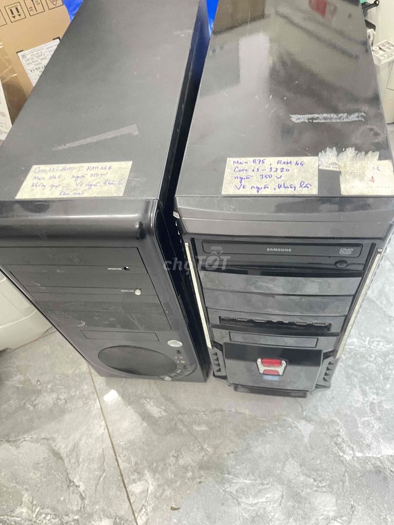 Combo 2 thùng core i3, vô nguồn, không lên. Mua bán Máy tính để bàn tại Quận Gò Vấp Tp Hồ Chí Minh được đăng bởi Thanh Lý Ve Chai Đồ Cũ hình 1