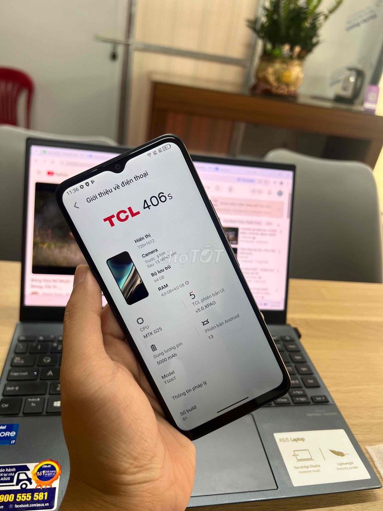 TCL 406S 64GB Đen. Mua bán Điện thoại tại Thành phố Bắc Ninh Bắc Ninh được đăng bởi Phan Công Quý hình 1