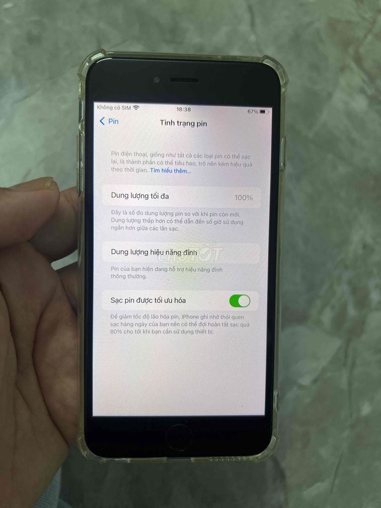 Apple iPhone 6s Plus 64GB Xám Mất vân tay. Mua bán Điện thoại tại Huyện Kim Sơn Ninh Bình được đăng bởi Keng  hình 1