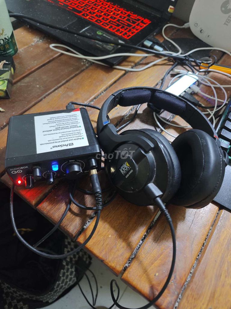 Tai nghe PreSonus AudioBox GO Đen Đã sử dụng. Mua bán Tivi, Âm thanh tại Huyện Củ Chi Tp Hồ Chí Minh được đăng bởi Tủ Nhựa Nội Thất hình 1