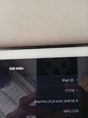 Ipad pro 2017 gen 2. Mua bán Máy tính bảng tại Quận 7 Tp Hồ Chí Minh được đăng bởi long