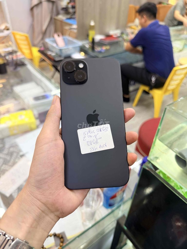 iPhone 15 Plus 128GB Đen full zin. Mua bán Điện thoại tại Quận Hải Châu Đà Nẵng được đăng bởi Hoàng Táo 273 Nguyễn Hoàng hình 1