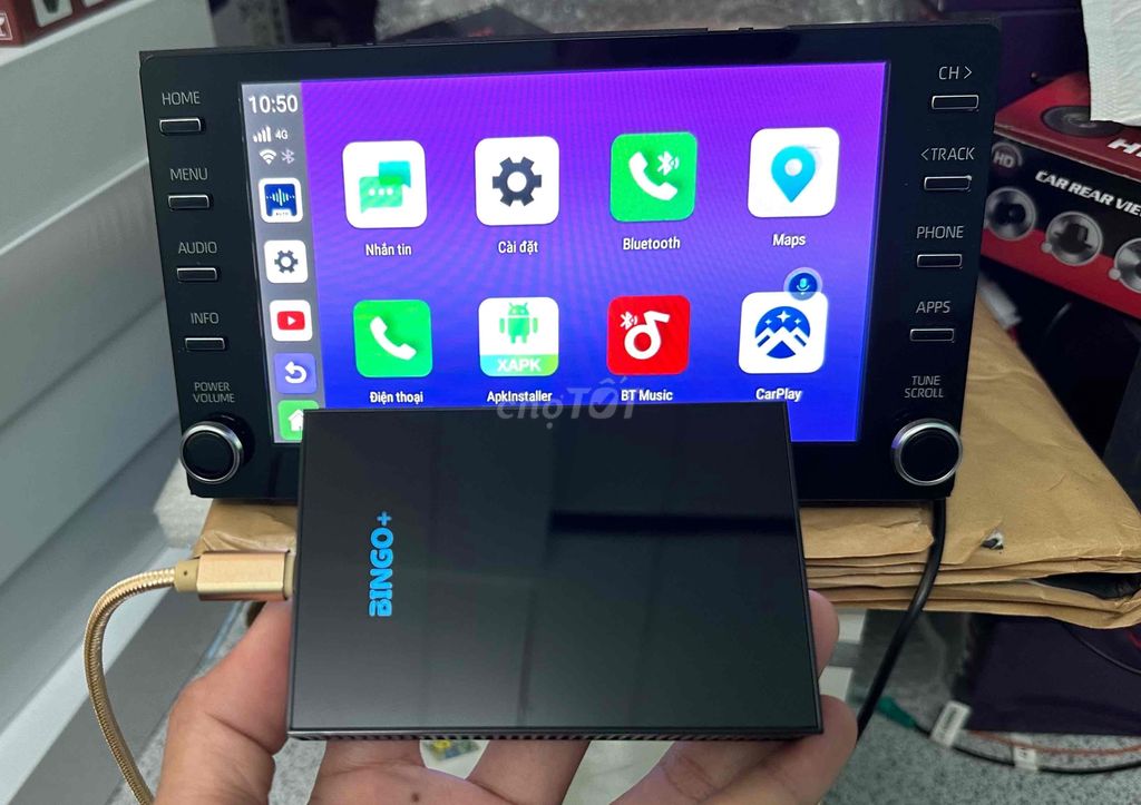 Box Android kết nối Carplay