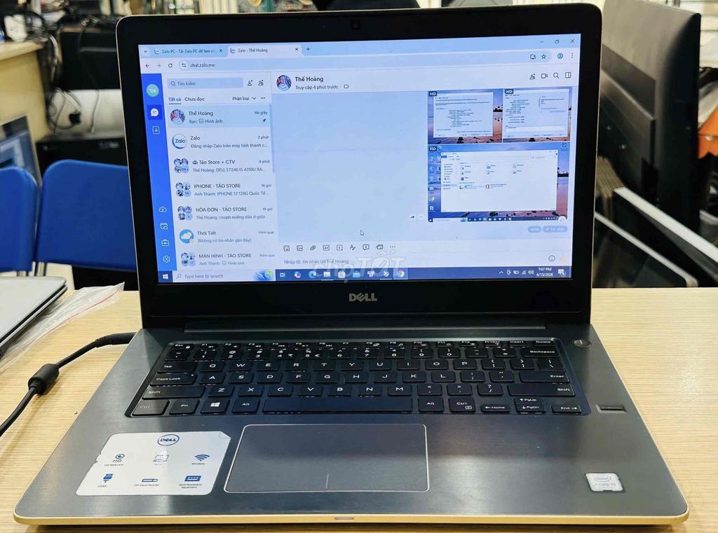 Dell Vostr***0U 14 inch 8GB/512GB. Mua bán Laptop tại Quận Đống Đa Hà Nội được đăng bởi Bảo Táo Store hình 1