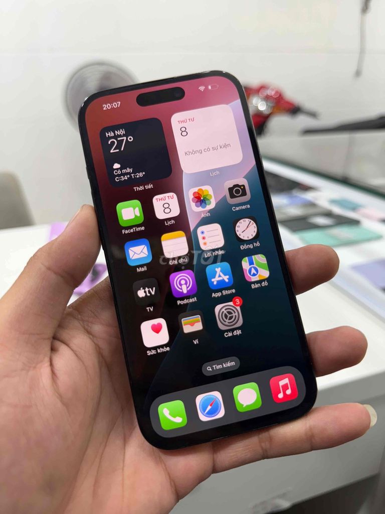 Apple iPhone 15 128GB Đen Quốc Tế. Mua bán Điện thoại tại Quận 4 Tp Hồ Chí Minh được đăng bởi nguyễn thanh sang hình 1