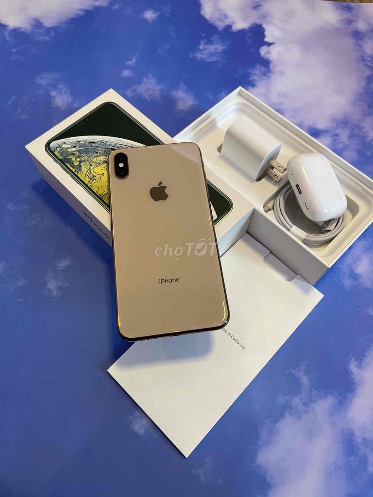 XS Max 64 QTế Chuẩn Zin Xài Bền Pin 91% Có Bao Xài