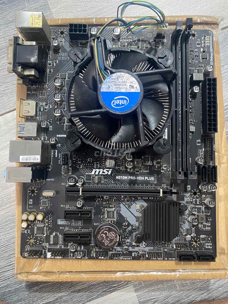MSI H310M Pro-VDH +  I3 9100f đẹp keng. Mua bán Linh kiện (RAM, Card...) tại Thành phố Thủ Đức Tp Hồ Chí Minh được đăng bởi Đạt Tiến hình 1