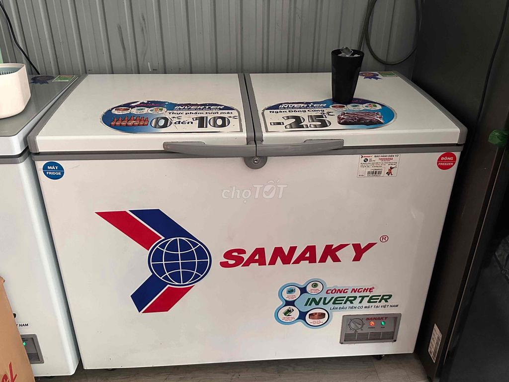 Tủ đông Inverter SANAKY VH-2899W3 2 cánh còn BH. Mua bán Tủ lạnh tại Thành phố Thủ Đức Tp Hồ Chí Minh được đăng bởi Nguyễn Minh Dũng hình 1