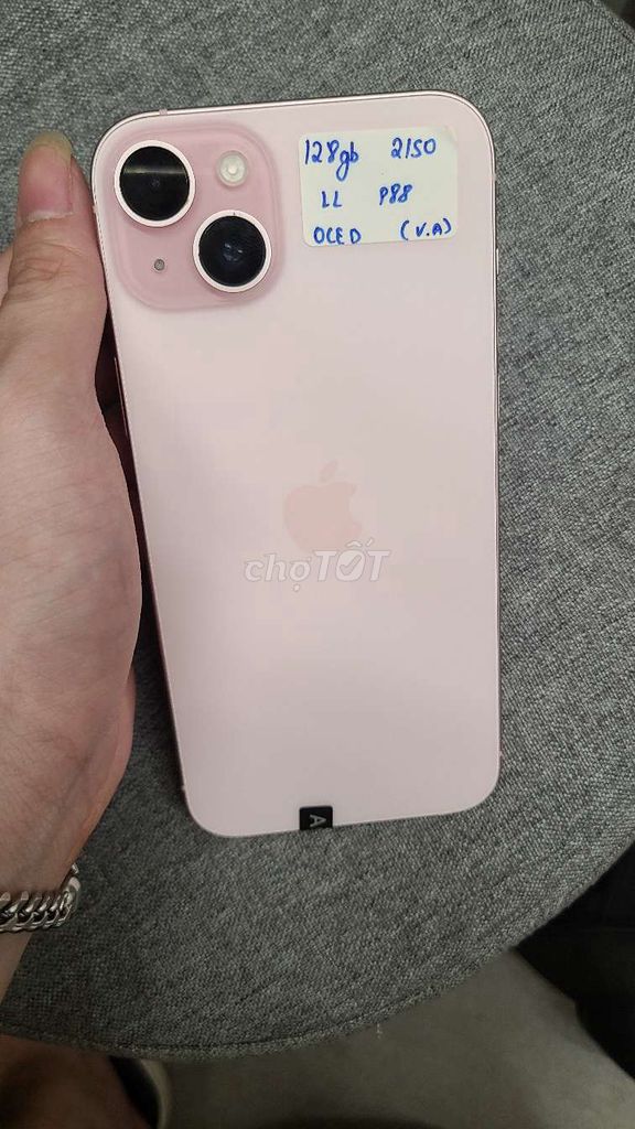  iP 15 128GB Hồng đâỳ đủ chức năng hssv. Mua bán Điện thoại tại Quận Hai Bà Trưng Hà Nội được đăng bởi Việt mobile hình 1