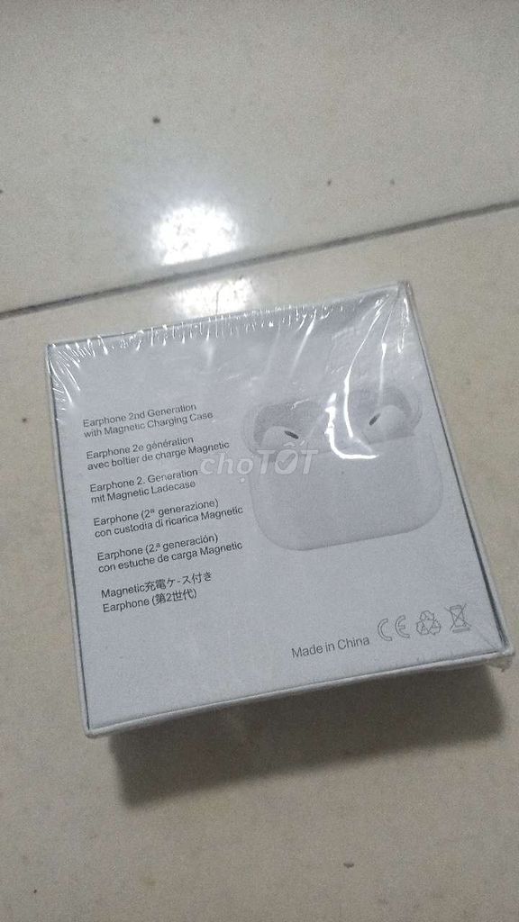 Tai nghe Apple AirPods 2nd Trắng Mới. Mua bán Tivi, Âm thanh tại Quận Tân Bình Tp Hồ Chí Minh được đăng bởi The Powerpuff Girl hình 1
