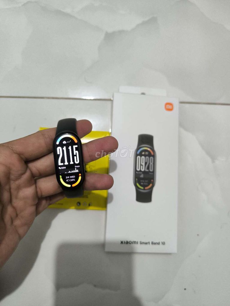 Xiaomi Smart Band 10 Đen. Mua bán Thiết bị đeo thông minh tại Huyện Phong Điền Cần Thơ được đăng bởi Trạng Huỳnh hình 1