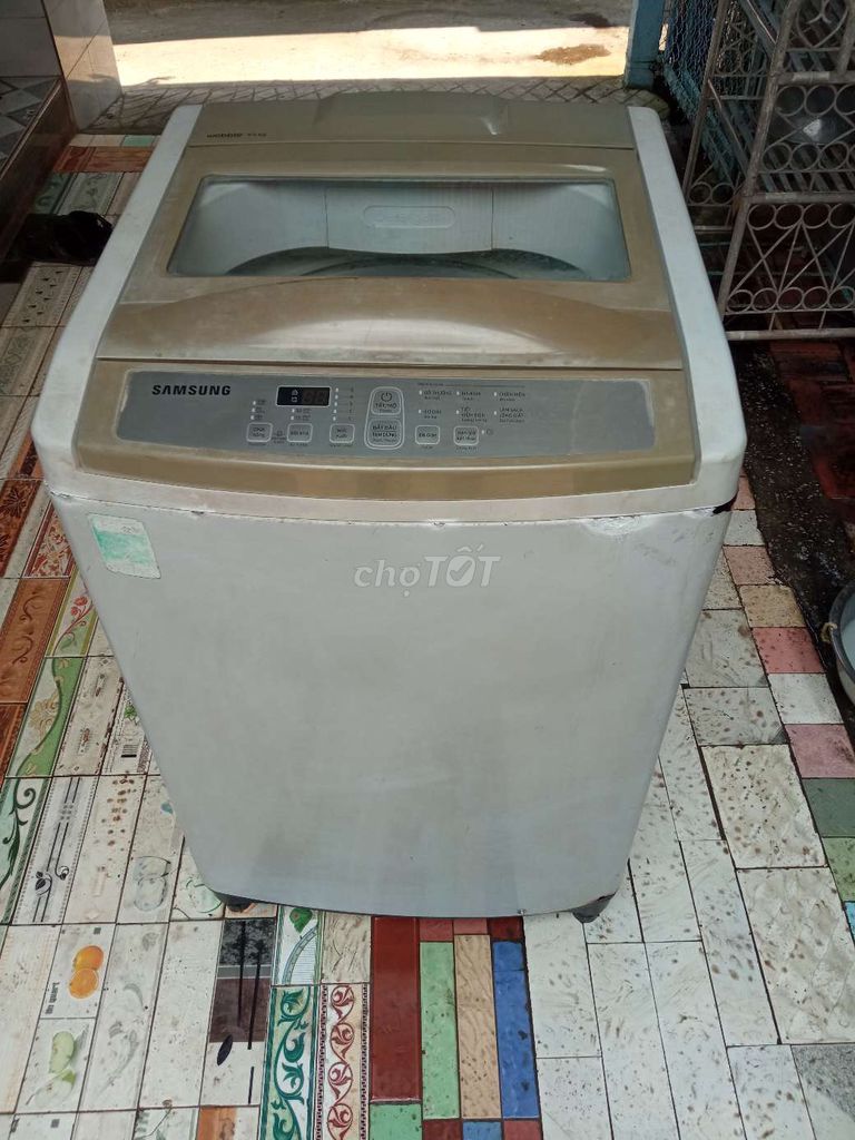 Máy giặt Samsung 9kg Trắng Đã dùng. Mua bán Máy giặt tại Huyện Châu Phú An Giang được đăng bởi Minh Giang  hình 1