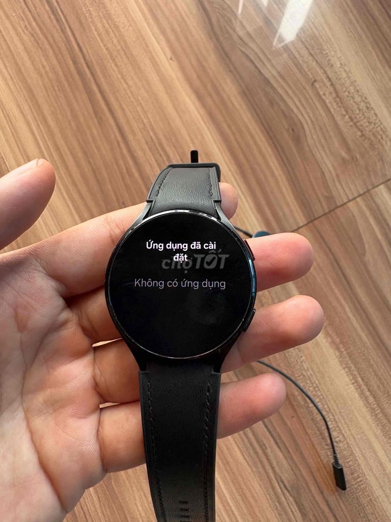 Samsung Watch 4 44mm eSIM Đen. Mua bán Thiết bị đeo thông minh tại Huyện Tân Yên Bắc Giang được đăng bởi Duy Linh hình 1