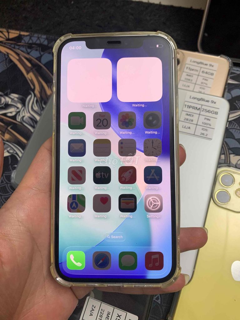 12 64gb trắng độ 16 , pin 100%. Mua bán Điện thoại tại Quận Cầu Giấy Hà Nội được đăng bởi Long blue 9x hình 1