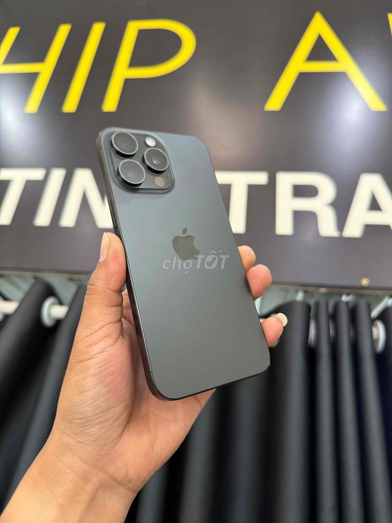 Apple iPhone 15 Pro Max 256GB Đen Pin 90%. Mua bán Điện thoại tại Thành phố Biên Hòa Đồng Nai được đăng bởi Lộc Nguyễn hình 1