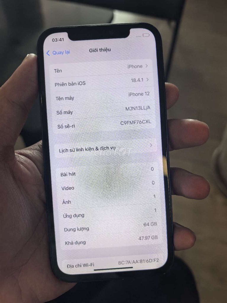 Apple iPhone 12 64GB Xanh. Mua bán Điện thoại tại Huyện Bình Chánh Tp Hồ Chí Minh được đăng bởi Huỳnh Tấn Hậu hình 1