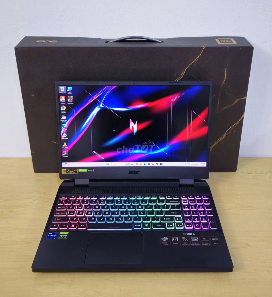 Acer Nitro 5 Tiger  i9-12900H 16GB/1024GB RTX 4060. Mua bán Laptop tại Thành phố Buôn Ma Thuột Đắk Lắk được đăng bởi Lại Văn Tín  hình 1