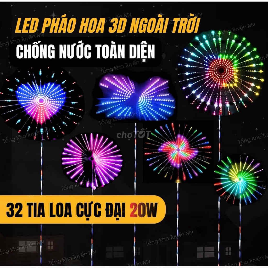 Đèn trang trí Pháo hoa 32 tia. Mua bán Đèn tại Huyện Ý Yên Nam Định được đăng bởi VŨ NGỌC DIỆP hình 1