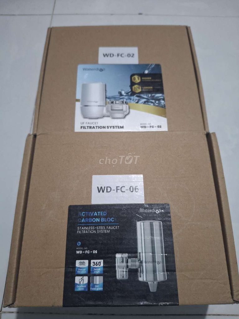 Hệ thống lọc nước Waterdrop WD-FC-02 Bạc. Mua bán Thiết bị vệ sinh, nhà tắm tại Quận 1 Tp Hồ Chí Minh được đăng bởi MINH Thế  hình 1