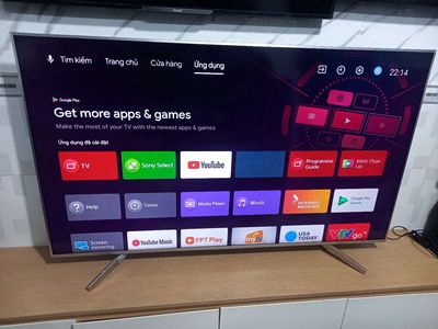 Tivi Sony 65 inch Bạc