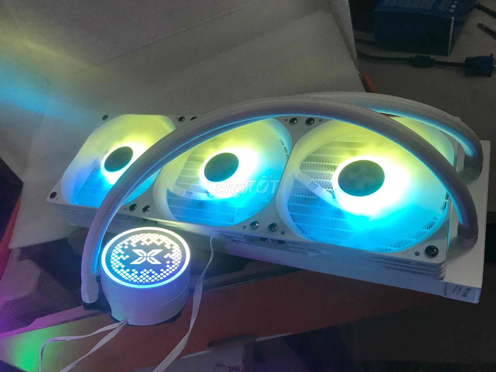 Tản nhiệt nước Xigmatek Fenix 360 Arctic Trắng Mới. Mua bán Linh kiện (RAM, Card...) tại Huyện Thanh Trì Hà Nội được đăng bởi MINH QUỐC THỊ PHI hình 1