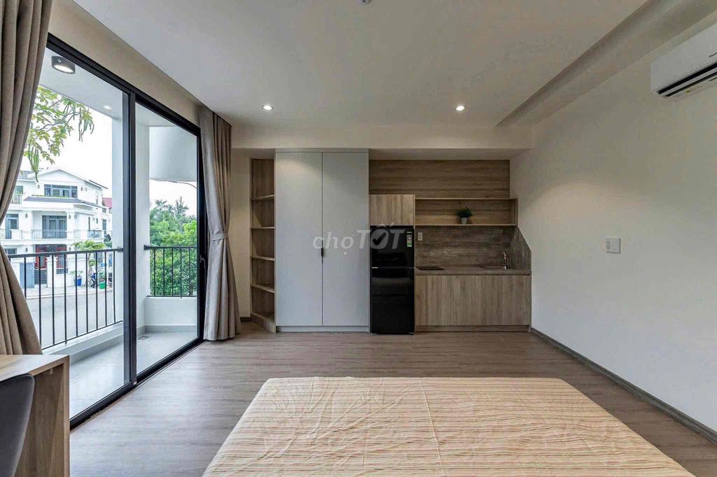 căn hộ Studio bancol full nội thất siêu rộng ngay trần quốc thảo q3