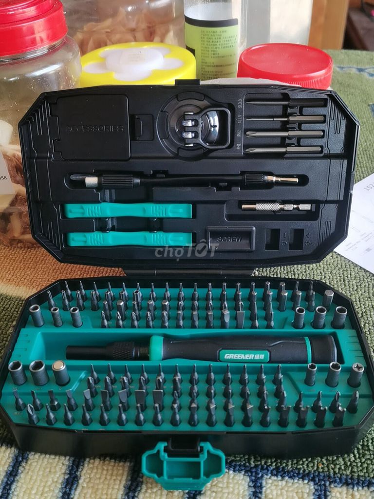 Bộ tua vít Greener 152 in 1. Mua bán Nội thất, đồ gia dụng khác tại Quận Hai Bà Trưng Hà Nội được đăng bởi Nguyễn Thành Vinh hình 1