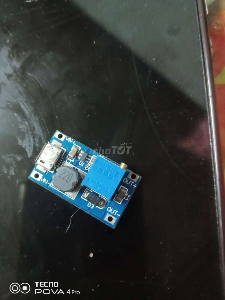 Mạch tăng áp 3.7-5V ra 12V Xanh. Mua bán Linh kiện (RAM, Card...) tại Huyện Phong Điền Cần Thơ được đăng bởi Nguyễn Hoàng Khá  hình 1