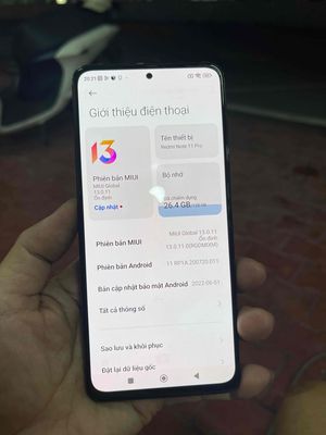 Xiaomi Redmi Note 11 Pro Đen. Mua bán Điện thoại tại Quận Bình Tân Tp Hồ Chí Minh được đăng bởi Tuan anh