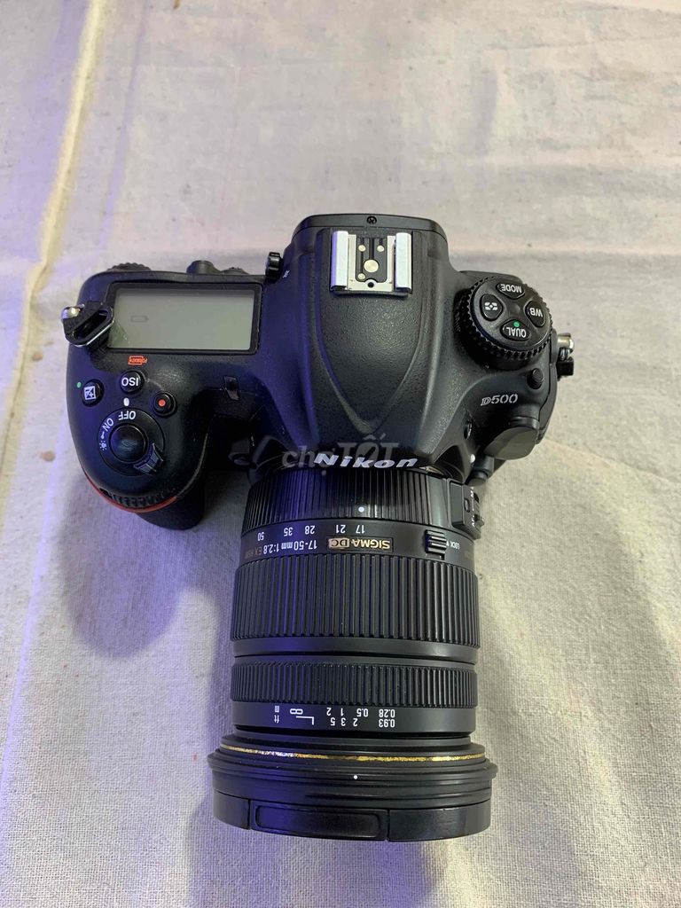 Nikon D500 + Lens Sigma 17-50 F2.8 EX HSM. Mua bán Máy ảnh, Máy quay tại Quận Hải Châu Đà Nẵng được đăng bởi Nam Hoàng hình 1