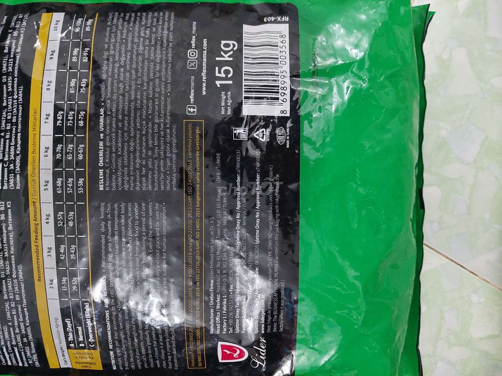 Thức ăn Reflex Plus Vị Gà 15kg. Mua bán Phụ kiện, Thức ăn, Dịch vụ tại Quận 7 Tp Hồ Chí Minh được đăng bởi Hoàng Anh hình 1