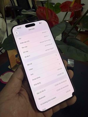 iPhone 16 Pro Max 256GB vàng Like New