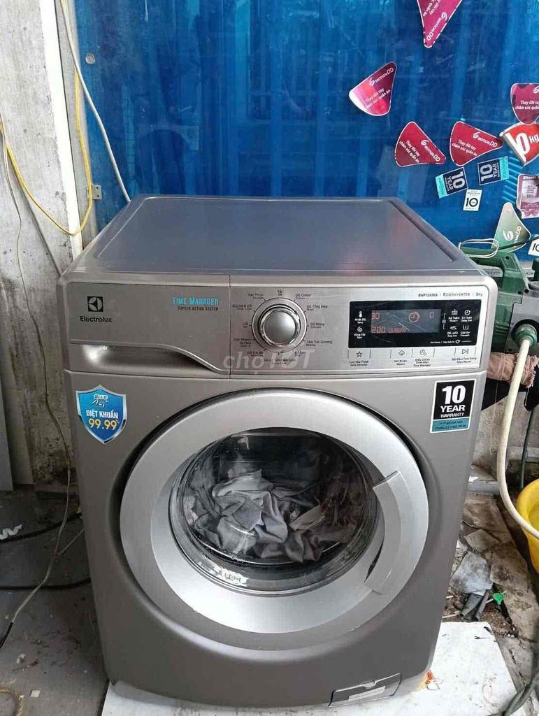 Máy giặt Electrolux 9kg Xám. Mua bán Máy giặt tại Huyện Trảng Bom Đồng Nai được đăng bởi Shop Toàn Express Businesses hình 1