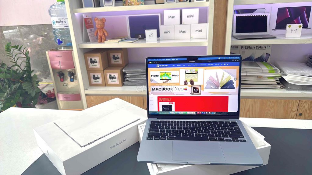 Macbook Air M4/16GB/256GB SkyBlue. Mua bán Laptop tại Quận Thanh Khê Đà Nẵng được đăng bởi Tín Phát Apple hình 1