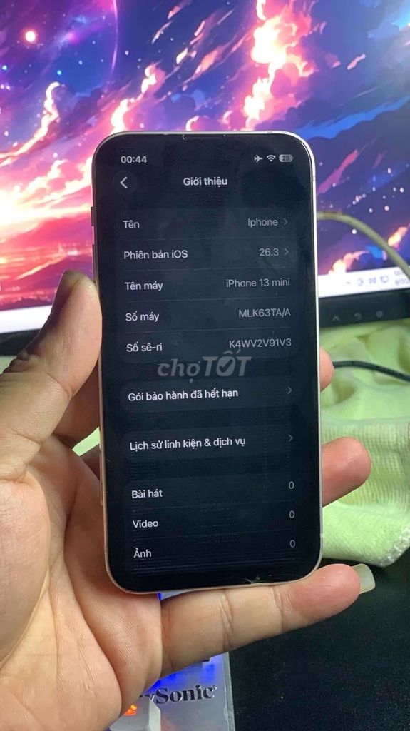Iphone 13 Mini QT 256 Icloud Sạch . Mua bán Điện thoại tại Quận Gò Vấp Tp Hồ Chí Minh được đăng bởi Anhh Mười hình 1