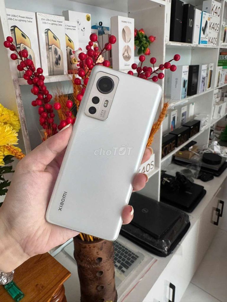 Xiaomi Mi 12S 128GB Trắng. Mua bán Điện thoại tại Thành phố Sóc Trăng Sóc Trăng được đăng bởi Long hình 1